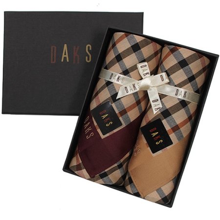 기본체크 손수건 2매세트 3번