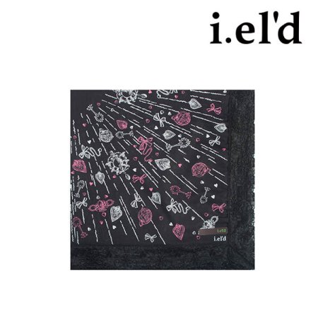 아이엘드 남녀 1매 사면레이스 손수건