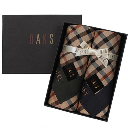 기본체크 손수건 2매세트 4번