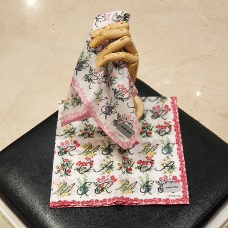 레노마 나염 손수건