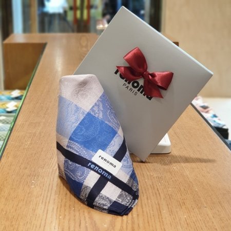 레노마 선염 손수건