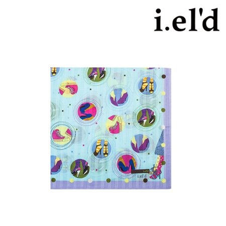 아이엘드 남녀 1매 나염 면대손수건