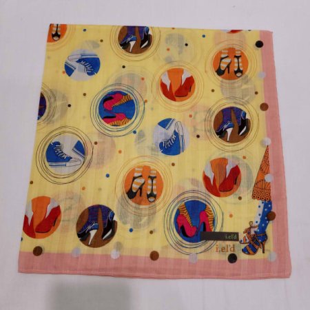 아이엘드 남녀 1매 나염 면대손수건