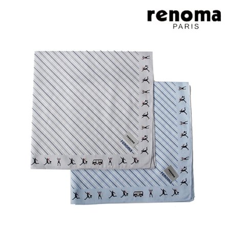 남녀 1매 나염 손수건