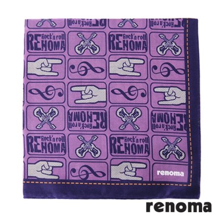 레노마 남녀 1매 나염손수건