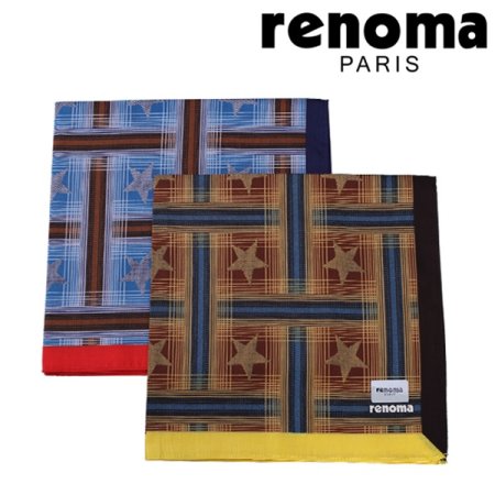 레노마 남녀 1매 나염손수건