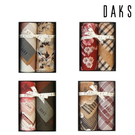 남녀 손수건 2매세트 18종 택 1