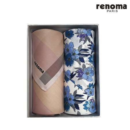 레노마 남녀 손수건 2매세트 R176번