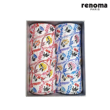 레노마 남녀 손수건 2매세트 R180번
