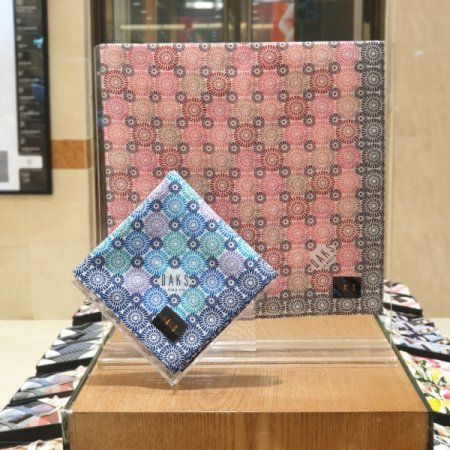 면대 나염 손수건