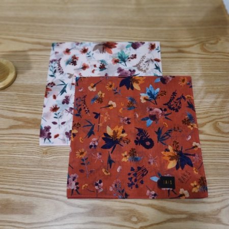 면대 나염 손수건