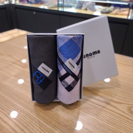 레노마 남녀 2매 선염 손수건세트 8종 택1