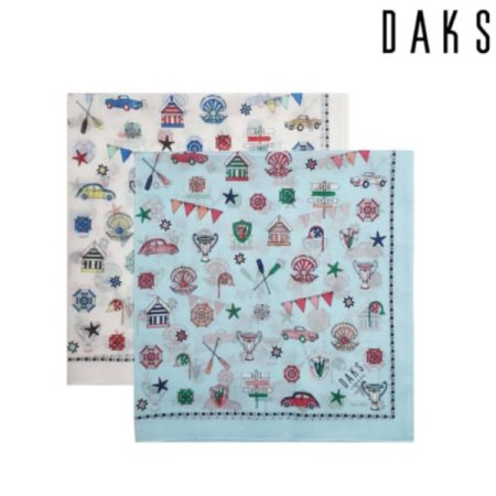 면대 나염 손수건