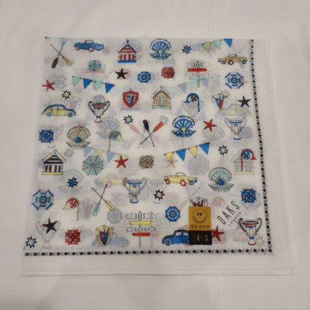 면대 나염 손수건