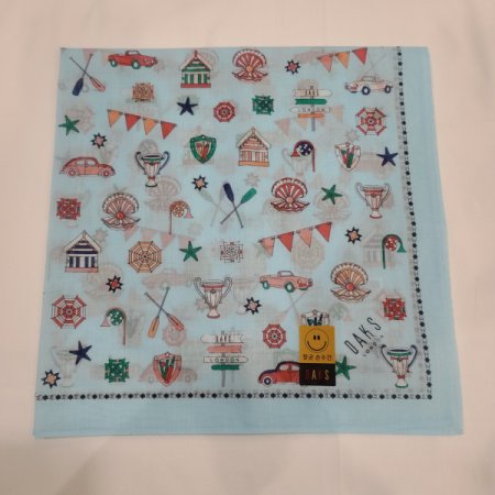 면대 나염 손수건