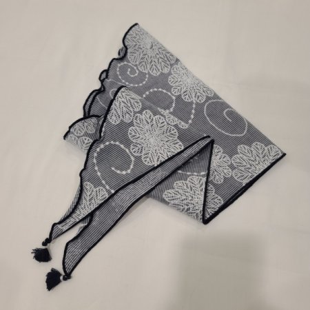 플라워 자수 쁘띠 손수건