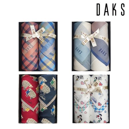 남녀 손수건 2매세트 21종 택 1