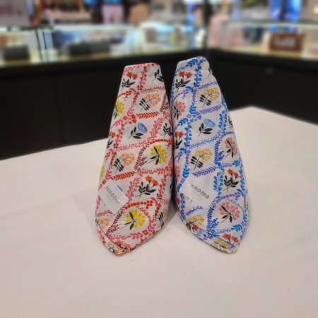 레노마 1매 나염 손수건