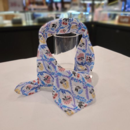 레노마 1매 나염 손수건