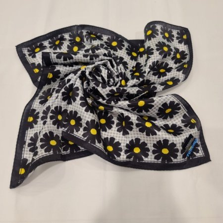 레노마 면 실크 쁘띠손수건