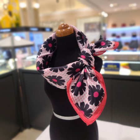 레노마 면 실크 쁘띠손수건