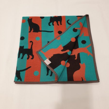 레노마 남녀 삼중직 선염손수건