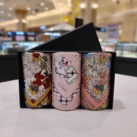 남녀 3매 세트 손수건 9종 택1