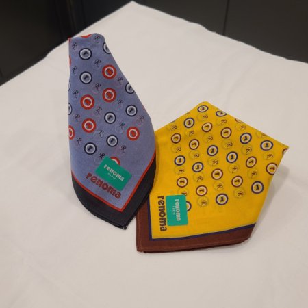 레노마 1매 나염손수건