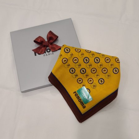 레노마 1매 나염손수건