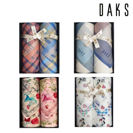 남녀 손수건 2매세트 27종 택 1