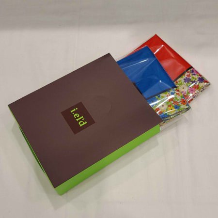 아이엘드 남녀 2매 나염 손수건세트