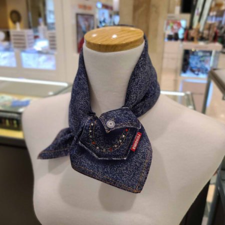 레노마 남녀1매 나염손수건