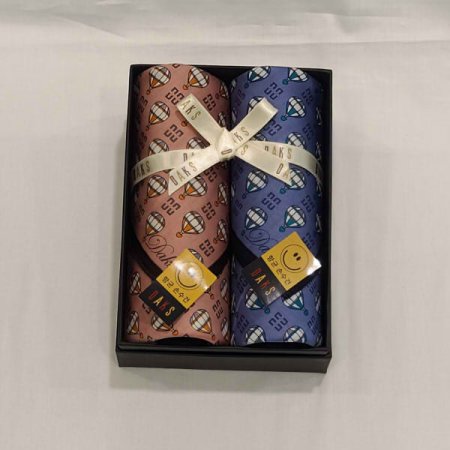 남녀2매 나염 손수건세트