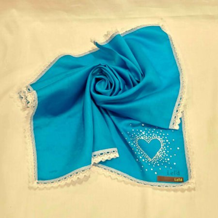 아이엘드 큐빅 레이스 손수건