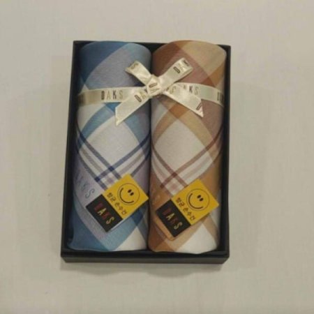 남녀 2매 선염 손수건세트