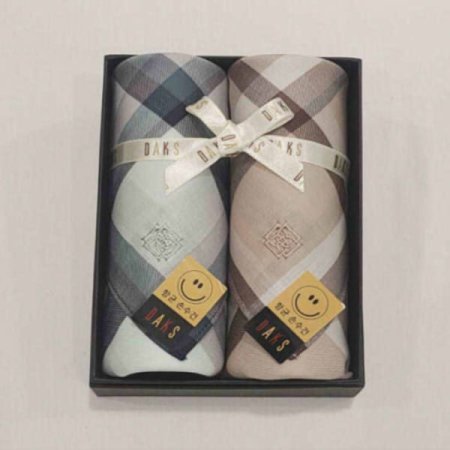 남녀 2매 선염 손수건세트