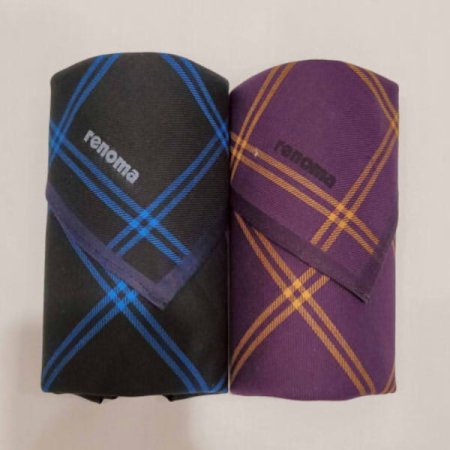 레노마 남녀1매 선염 손수건