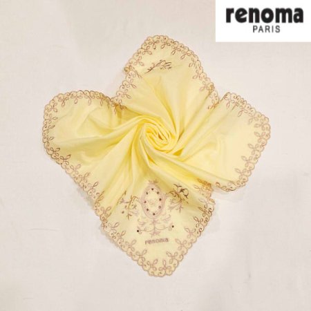 레노마 남녀 1매 수입 큐빅 손수건