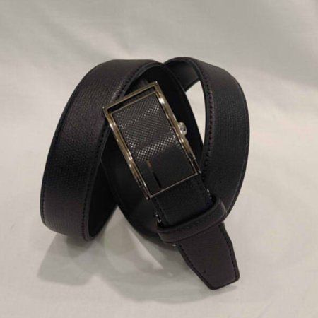 남성용 소가죽 자동 벨트