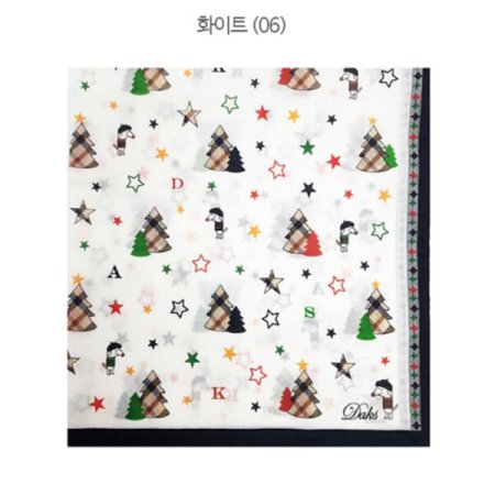 남녀1매 나염 손수건