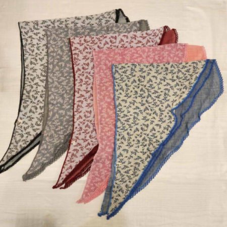 아이엘드 양면 마름모 쁘띠 스카프