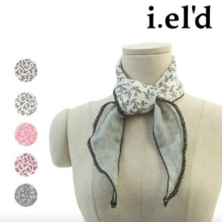 아이엘드 양면 마름모 쁘띠 스카프