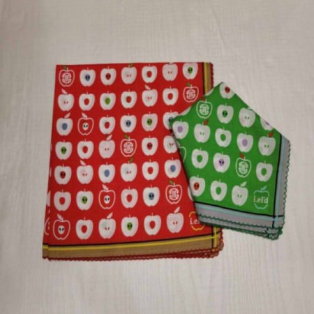 아이엘드 남녀1매 나염 손수건