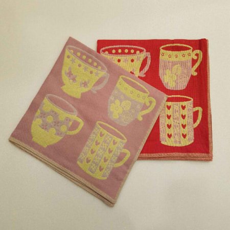 레노마 삼중직 타올 손수건