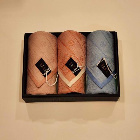 남녀3매 수빈사 손수건 세트