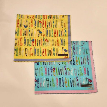 아이엘드 남녀1매 나염 손수건