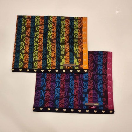 아이엘드 남녀1매 선염 손수건