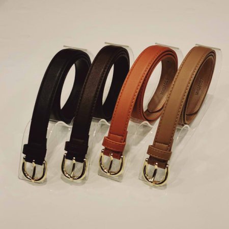 아이엘드 여성 슬림 합성피혁 벨트