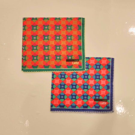 아이엘드 남녀1매 미니 스칼롭 손수건