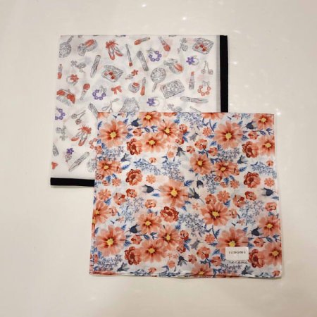 레노마 남녀1매 나염 손수건2종 택1